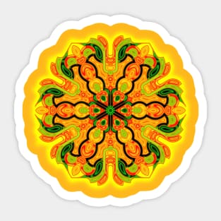 Molten Medallion Sticker